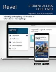 REVEL for Marketing for Hospitality and Tourism -- Combo Access Card 8th