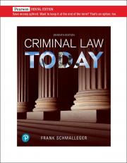 Criminal Law Today 7th