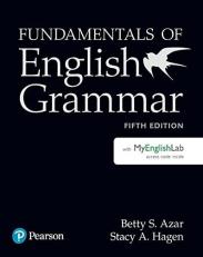 Fundamentals of English Grammar SB W/MEL International Edition 5th