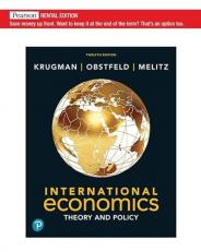 International Economics : Theory and Policy 12th