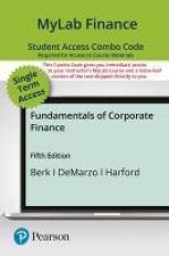 MyLab Finance with Pearson EText -- Combo Access Card -- for Fundamentals of Corporate Finance 5th