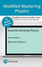 Modified Mastering Physics with Pearson EText -- Access Card -- for Essential University Physics (18-Weeks)