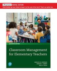 ISBN 9780136833970 - Classroom Management for Elementary Teachers
