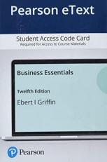 Pearson EText Business Essentials -- Access Card 12th