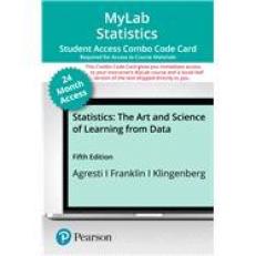 MyLab Stats with Pearson EText -- Combo Access Card -- for Statistics : The Art and Science of Learning from Data (24 Months)