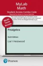 MyLab Math with Pearson EText -- Combo Access Card -- for Prealgebra (24 Months)