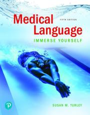 Pearson eText Medical Language: Immerse Yourself -- Instant Access (Pearson+) 5th