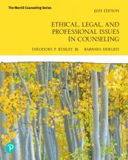 Pearson eText Ethical, Legal, and Professional Issues in Counseling -- Instant Access Pearson+ Single Title Subscription, 4-Month Term