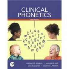 Pearson eText Clinical Phonetics -- Access Card 5th