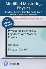 Modified Mastering Physics with Pearson EText -- Combo Access Card -- for Physics for Scientist and Engineers 5th