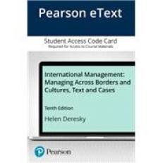 International Management - eText Access 10th