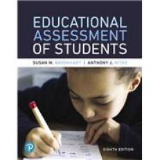 Educational Assessment of Students -- Pearson eText 8th