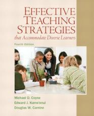 ISBN 9780137084708 - Effective Teaching Strategies That Accommodate Diverse  Learners 4th Edition Direct Textbook