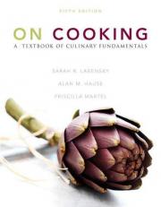 On Cooking : A Textbook of Culinary Fundamentals 5th