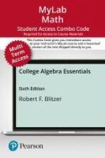 MyLab Math with Pearson EText for College Algebra Essentials -- Combo Access Card (24-Mo)