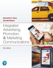 Integrated Advertising, Promotion, and Marketing Communications 9th