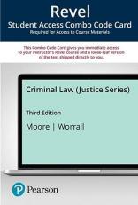 Revel for Criminal Law (Justice Series) -- Combo Access Card 3rd