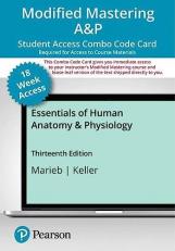 Modified Mastering a&P with Pearson EText -- Combo Access Card -- for Essentials of Human Anatomy and Physiology - 18 Months