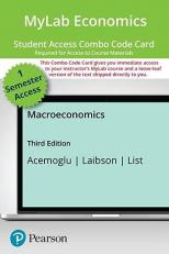 MyLab Economics with Pearson EText -- Combo Access Card -- for Macroeconomics 3rd