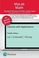 MyLab Math with Pearson EText -- Combo Access Card -- for Calculus with Applications (24 Months)