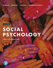 Pearson eText for Social Psychology: Goals in Interaction -- Instant Access (Pearson+) 7th