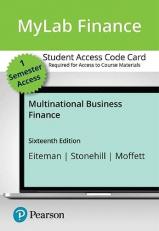 MyLab Finance with Pearson EText -- Access Card -- for Multinational Business Finance 16th