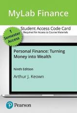 MyLab Finance with Pearson EText -- Access Card -- for Personal Finance 9th