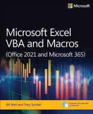 Microsoft Excel VBA and Macros (Office 2021 and Microsoft 365) 