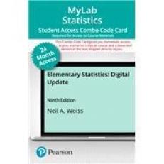 Elementary Statistics, Digital Update - Access with Pearson eText 9th