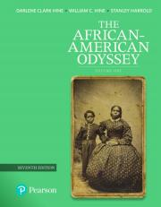 Pearson eText for The African-American Odyssey, Volume 1 -- Instant Access (Pearson+) 7th