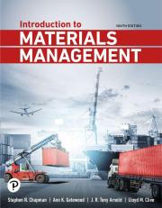 Introduction To Materials Management (subscription) 9th