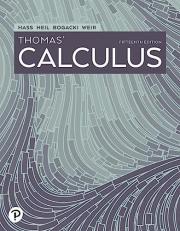 Thomas' Calculus 15th