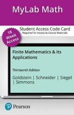 Finite Mathematics and Its Application - Access with Pearson eText 13th