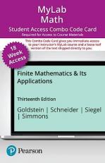 Finite Mathematics... - Combo Access with Pearson eText 13th