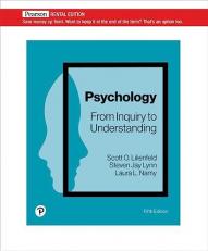 Psychology : From Inquiry to Understanding 5th