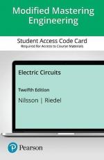 Modified Mastering Engineering with Pearson EText -- Access Card -- for Electric Circuits 12th