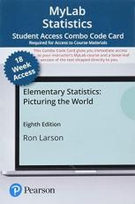 Elementary Statistics - Vombo Access with Pearson eText 8th