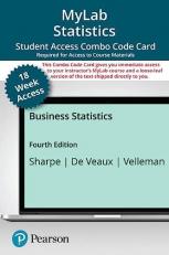 Mylab Statistics With Pearson Etext -- 18-weeks Combo Access Card -- For