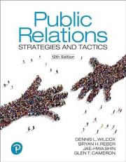 Public Relations : Strategies and Tactics 12th