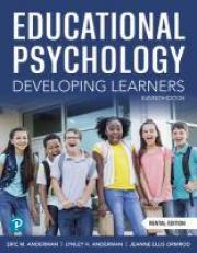 Educational Psychology : Developing Learners 