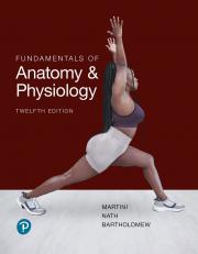 Fundamentals of Anatomy and Physiology 12th