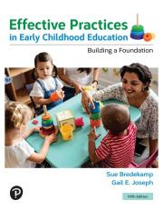 Effective Practices in Early Childhood Education 5th