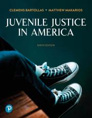 Juvenile Justice In America 9th