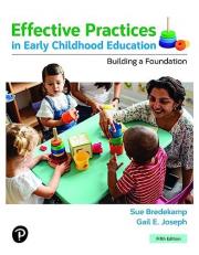 Effective Practices in Early Childhood Education : Building a Foundation 5th