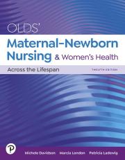 Olds' Maternal-Newborn Nursing & Women's Health Across the Lifespan 12th