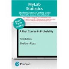 First Course in Probability, A -- MyLab Math with Pearson eText   Print Combo Access Code