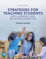 Strategies for Teaching Students with Learning and Behavior Disabilities 11th