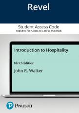 Introduction to Hospitality -- Revel Access Code 9th