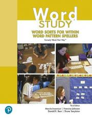 Word Study : Word Sorts for Within Word Pattern Spellers 3rd