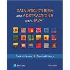 Data Structures and Abstractions with Java [RENTAL EDITION] 5th